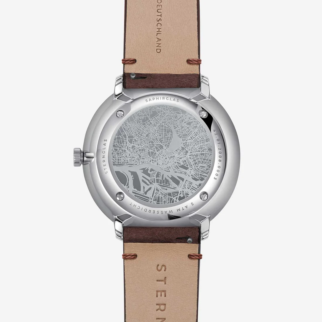 HAMBURG AUTO 42 MM WHITE - Image 2